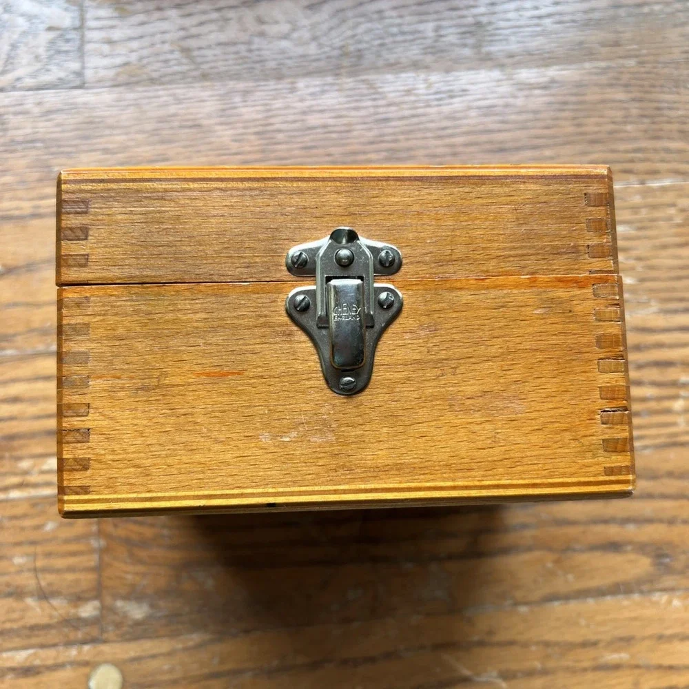 Vintage Eclipse Wood Box Machinist Tool Box